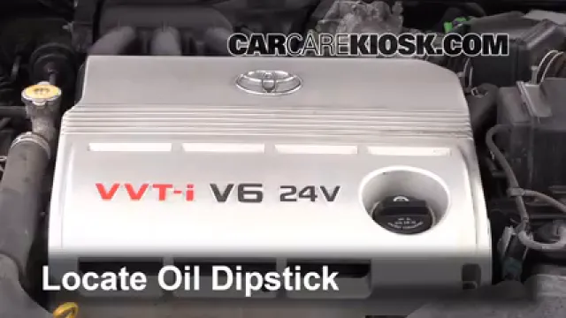 2003 Toyota Camry XLE 3.0L V6 Oil Check Oil Level